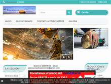 Tablet Screenshot of pescalmonte.com
